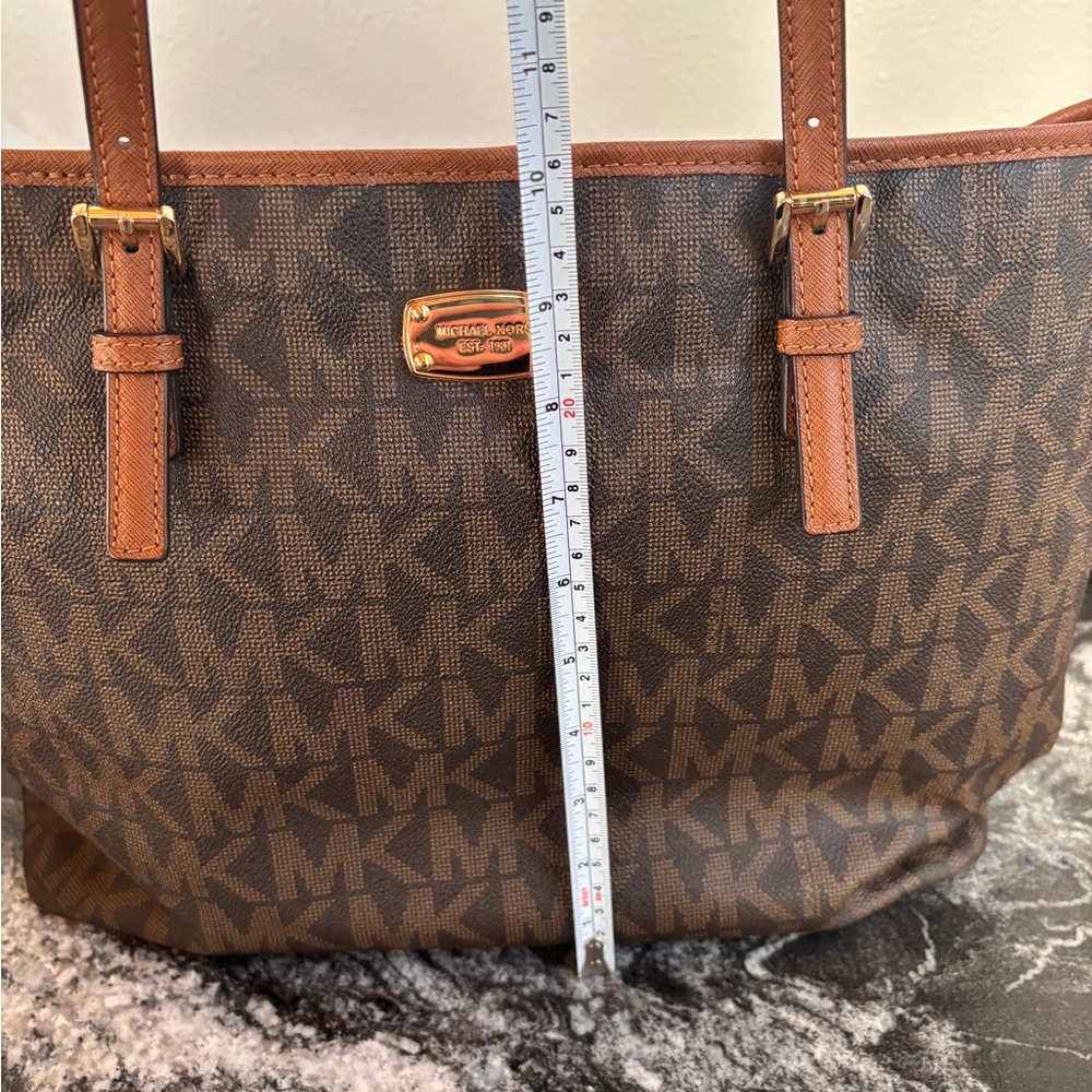 Michael Kors Signature Brown Tote - Picture 12 of 12